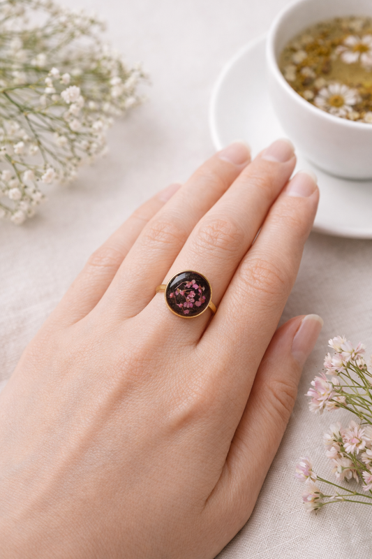 Golden Bloom Ring