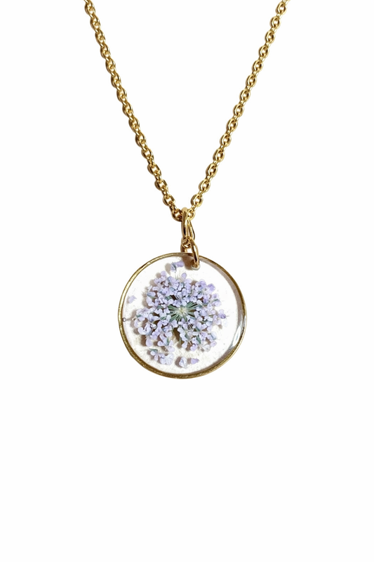 Golden Bloom Memory Necklace